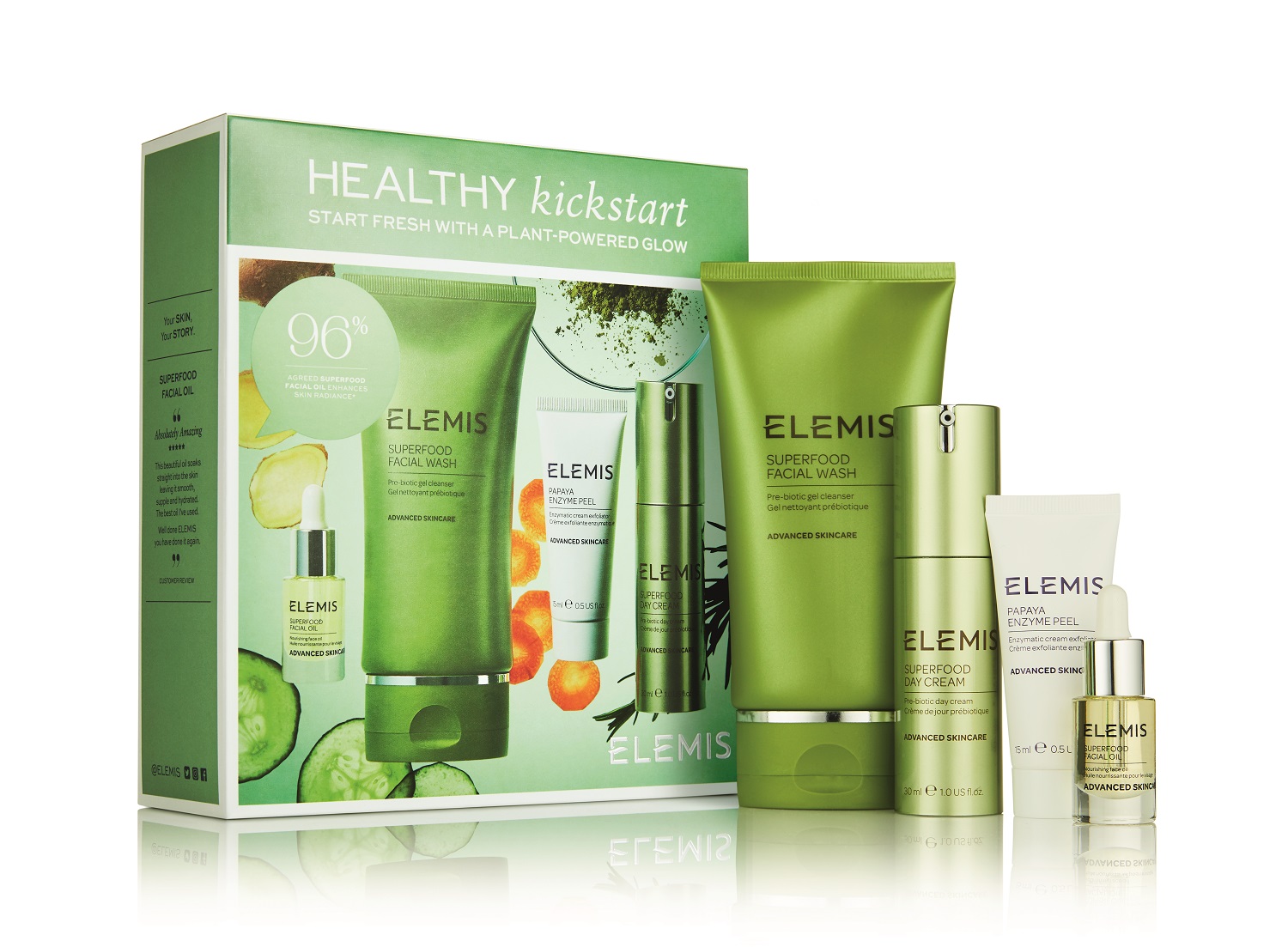 Elemis Health Kickstart skincare set BeautyandHairdressing